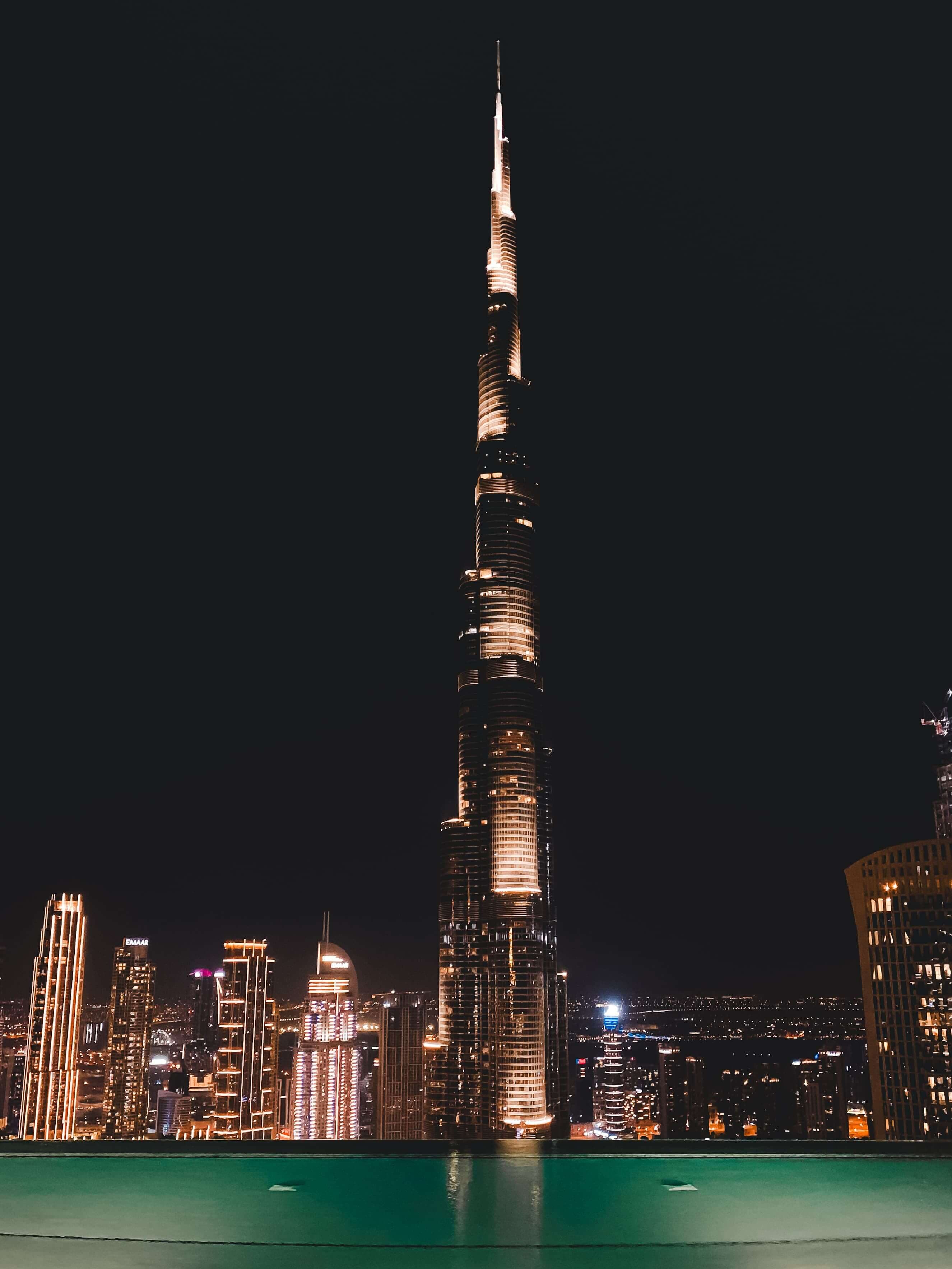 Burj Khalifa, Dubai, United Arab Emirates.